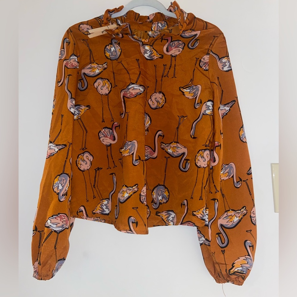 Flamingo blouse